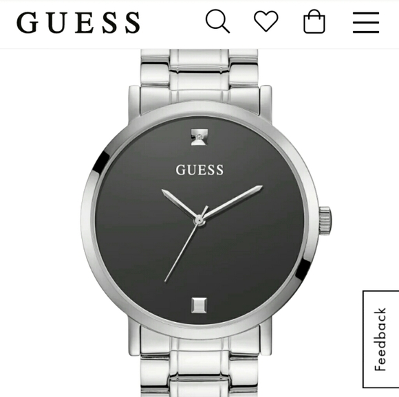 G by Guess Other - Guess Grey Diamond Analog Watch
